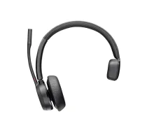 HP Poly Hewlett Packard (HP) Plantronics Poly Voyager 4310-M UC Headphone +USB-A to USB-C Cable +BT700 dongle