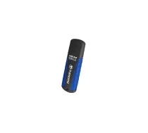 Transcend JetFlash 810 USB zibatmiņa 128 GB USB Type-A 3.2 Gen 1 (3.1 Gen 1) Melns, Zils