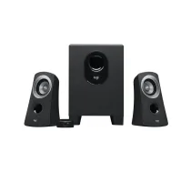 Logitech 980-000413 skaļruņu komplekts 25 W PC (dators) Melns 2.1 kanāli 5 W