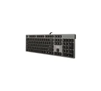 A4Tech KV-300H tastatūra Universāls USB Pelēks