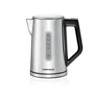 Rommelsbacher Wasserkocher WK 3000 elektriskās tējkanna 1,7 L 3000 W Melns, Nerūsējošs tērauds