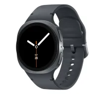 Samsung Galaxy Watch 8 3,3 cm (1.3") AMOLED 40 mm Digitāls 438 x 438 pikseļi Skārienjūtīgais ekrāns Grafīts Wi-Fi GPS