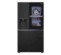 LG InstaView GSGV81EPLL side by side ledusskapis Brīvi novietots 635 L E Melns