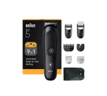 Braun AIO5540 bārdas/matu trimmeris Melns 14 Litija jons