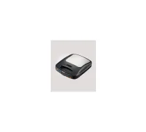 Ravanson OP-7050 vafeļpanna 4 vafele (-s) 1200 W Melns, Sudrabs