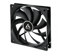 ARCTIC F12 PWM PST Datora korpusam Ventilators 12 cm Melns 1 pcs