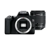 Canon EOS 250D+EF-S 18-55mm SLR Kameras komplekts 24,1 MP CMOS 6000 x 4000 pikseļi Melns
