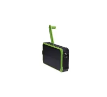 Denver PSO-10012 ārējais akumulators Litija polimērs (LiPo) 10000 mAh Melns, Gaiši zaļš
