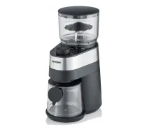 Severin KM 3880 kafijas dzirnaviņas 140 W Melns, Nerūsējošs tērauds