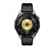 Huawei WATCH GT6 3,73 cm (1.47") AMOLED 46 mm Digitāls 466 x 466 pikseļi Skārienjūtīgais ekrāns Melns GPS