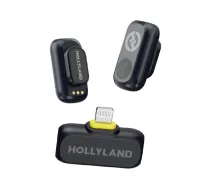 Hollyland LARK A1 Mini Duo ar mikrofonu sistēmu ar Lightning RX