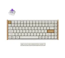 Keychron K2 HE tastatūra Speļu USB + RF Wireless + Bluetooth Balts