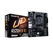 GIGABYTE A520M K V2 mātes plate AMD A520 Ligzda AM4 mikro ATX