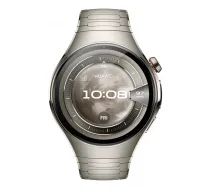 Huawei WATCH 5 3,81 cm (1.5") AMOLED 46 mm Digitāls 466 x 466 pikseļi Skārienjūtīgais ekrāns Sudrabs Wi-Fi GPS