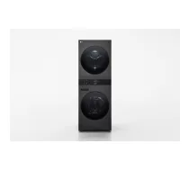 LG WT1210BBF veļas žāvētājs Brīvi novietots Ielādēšana no priekšas Melns C