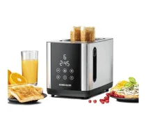 Rommelsbacher TO 850 tosteris 9 2 šķēle (-s) 850 W Melns, Nerūsējošs tērauds