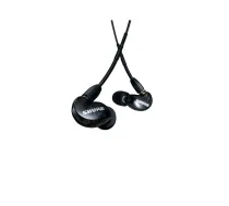Shure AONIC 215 Austiņas Vadu Ausīs Zvani / mūzika Melns