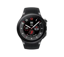 OnePlus Watch 2 3,63 cm (1.43") AMOLED 47 mm Digitāls 466 x 466 pikseļi Skārienjūtīgais ekrāns Melns Wi-Fi GPS