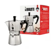 Bialetti Moka Express Mokas kafijas katliņš 0,3 L Alumīnijs, Melns