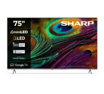 Sharp 4K QLED TV | 75JP7265E | 75 | Smart TV | Google TV |