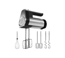 Cecotec PowerTwist 500 Rokas mikseris 500 W Melns, Nerūsējošs tērauds