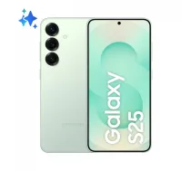 Samsung Galaxy S25 15,8 cm (6.2") Divas SIM kartes Android 15 5G USB Veids-C 12 GB 256 GB 4000 mAh Piparmētru krāsa