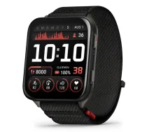 Garmin Venu X1 5,08 cm (2") AMOLED Digitāls 448 x 486 pikseļi Skārienjūtīgais ekrāns Melns Wi-Fi GPS