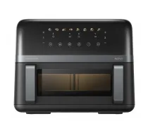 MOVA FD20 PRO Dubults 9 L Atsevišķs 2700 W Karstā gaisa fritētājs Melns