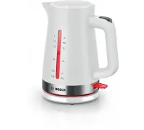Bosch TWK4M221 elektriskās tējkanna 1,7 L 2400 W Balts