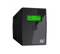 Green Cell Green Cell UPS02 nepārtrauktas barošanas avots (UPS) Line-Interactive 0,8 kilovoltampērs 480 W 2 Maiņstrāvas izvade (-s)