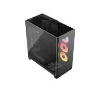 Corsair 4500X RS-R ARGB Tempered Glass Mid-Tower, Black Midi Tower Melns