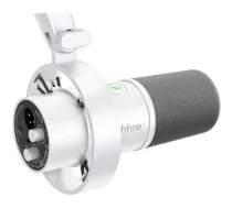 Fifine K688W dinamiskais mikrofons (balts)