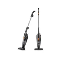 Deerma DX115C mazgabarīta putekļu sūcējs un elektriskā slota Stieņveida putekļsūcējs AC Sauss HEPA Bezmaisa 1,2 L 600 W Melns