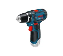 Bosch GSR 12V-15 Professional 650 g Melns, Zils, Sarkans, Sudrabs