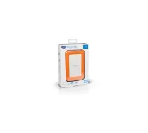 LaCie Rugged Mini ārējais cietais disks 2 TB 5400 RPM Micro-USB B 3.2 Gen 1 (3.1 Gen 1) Oranžs, Sudrabs