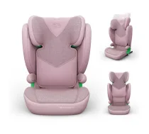 KINDERKRAFT automašīnu sēdeklis Junior Fix 2 Plus, 100-150 cm, Rozā, KCJUFI20PNKPL0N