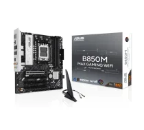 ASUS B850M MAX GAMING WIFI AMD B850 AM5 pieslēgvieta mikro ATX