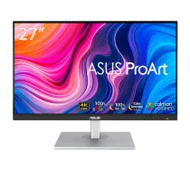 ASUS ProArt PA279CV monitori 68,6 cm (27") 3840 x 2160 pikseļi 4K Ultra HD LED Melns, Sudrabs