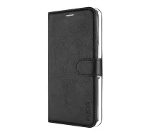 FIXED Opus | Grāmatu vāks | Xiaomi | Redmi 15C 4G/5G | Āda | Melns