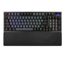 Asus ASUS ROG Azoth 96 HE bezvadu mehāniskā tastatūra BT RF 2.4GHz Čehija/Slovākija melna