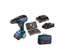 Bosch Cordless drill Bosch GSR 18V-50 PROFESSIONAL 18 V 2 x 2 Ah battery (06019H5004)