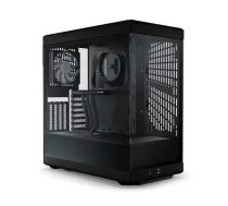 Hyte Y40 Midi Tower, Tempered Glass - Black