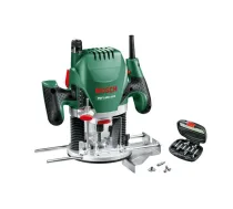 Bosch Router + 6 Cutters Pof 1400 Ace 1400 W