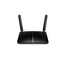 TP-Link Archer MR600 bezvadu rūteris Tīkls Gigabit Ethernet Divkāršā frekvenču josla (2.4 GHz / 5 GHz) 4G Melns