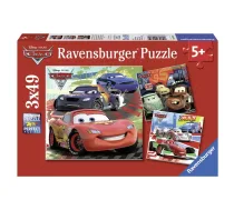 Ravensburger Disney Cars: Worldwide Racing Fun Puzle 49 pcs Komiksi