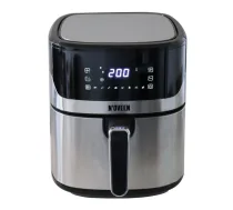 N'OVEEN Karstā gaisa fritieris NOVEEN AF550 6,5 l 1600 W Melns, Sudrabs