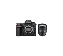 Nikon D850 + AF-S 24-120 mm 1:4G ED VR SLR Kameras komplekts 45,7 MP CMOS 8256 x 5504 pikseļi Melns