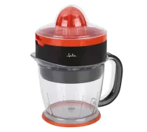 JATA JEEX1422 elektriskā citrusaugļu sulu spiede 1,2 L 40 W Melns, Sarkans, Caurspīdīgs