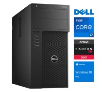 DELL 3620 Tower i7-7700 8GB 512GB SSD M.2 NVMe RX560 4GB Win10Pro (RW87239)