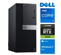 DELL 5070 Tower i7-9700 8GB 512GB SSD M.2 NVMe RTX3050 6GB Win11 Pro (RW87741)